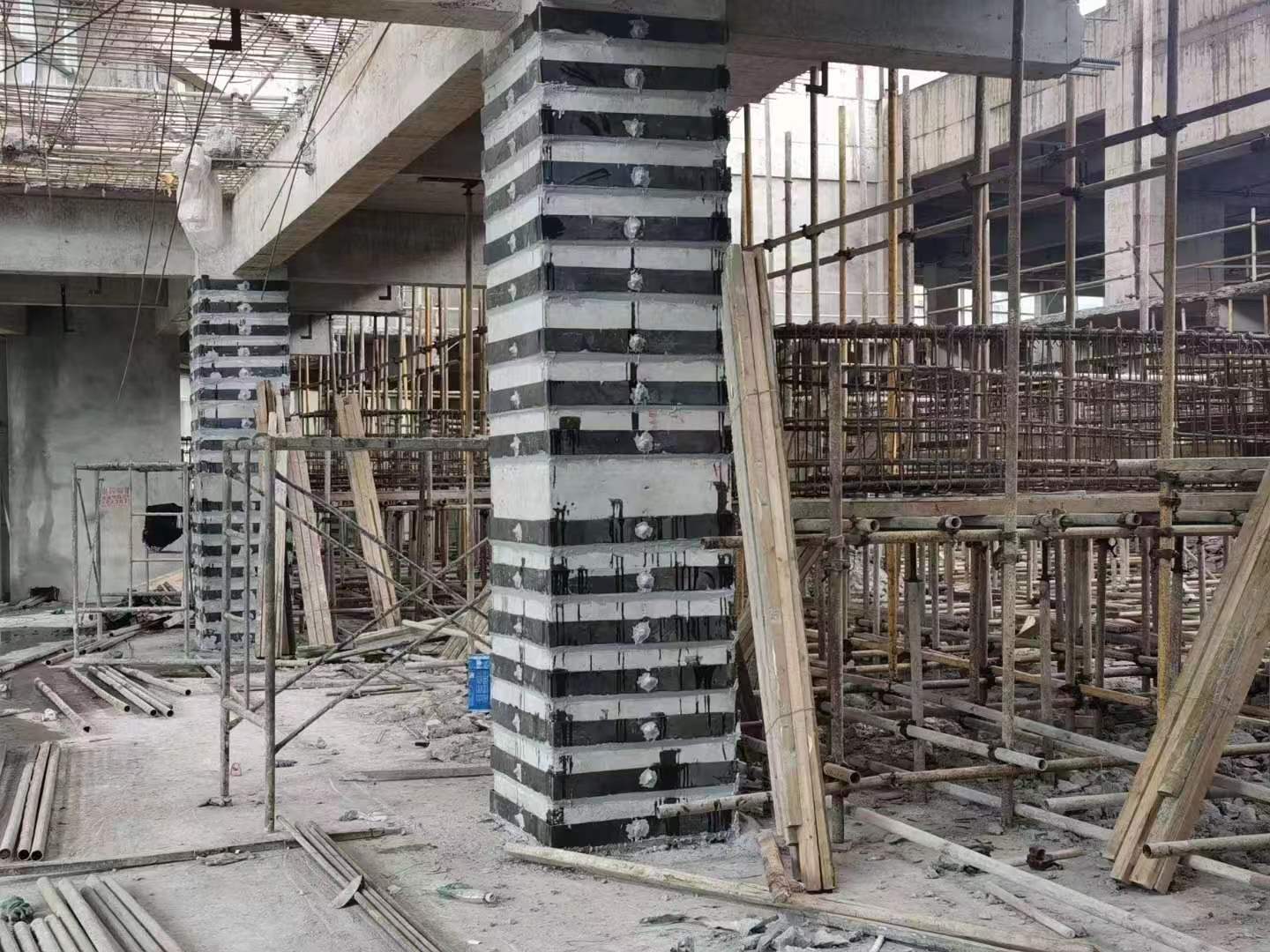 萍乡柱子包钢加固施工方案